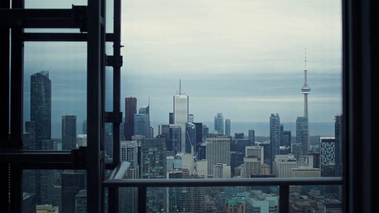 Toronto skyline with CN Tower