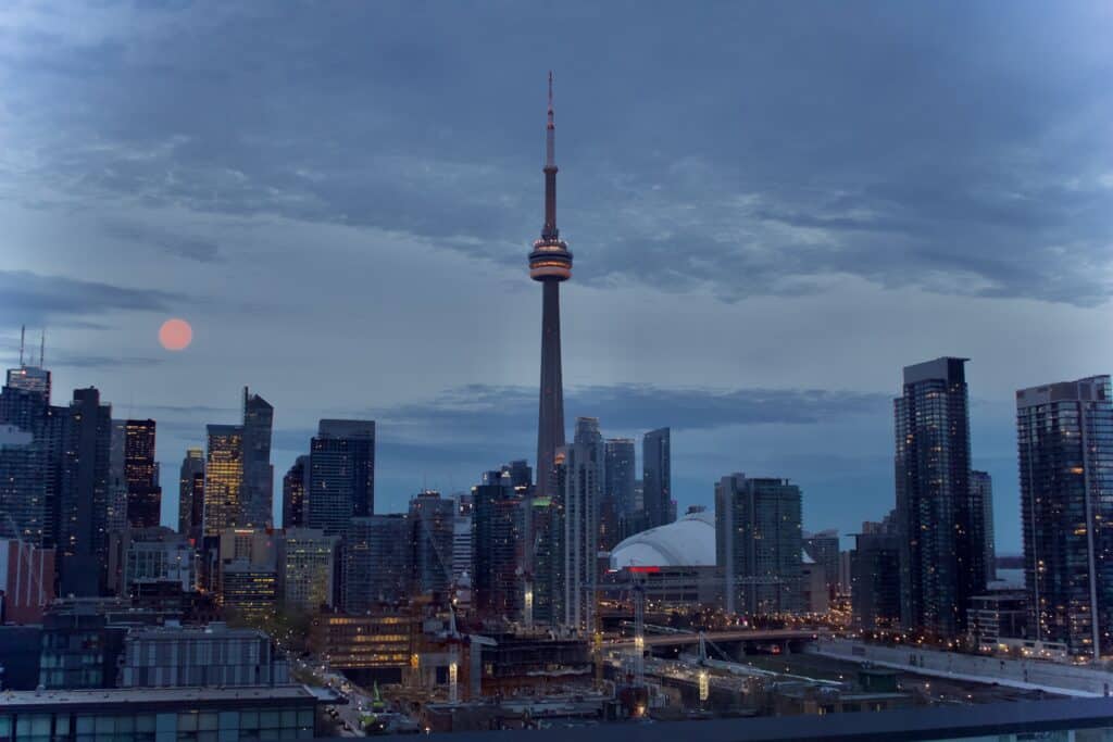 Toronto condo skyline view from waterfront 2026 | Modern Toronto condo interior living space | Toronto real estate agent showing condo to buyers